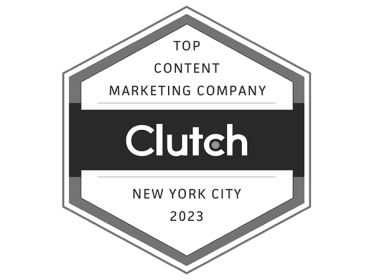 Clutch Award for New Yory City Marketing and Advertising Agency