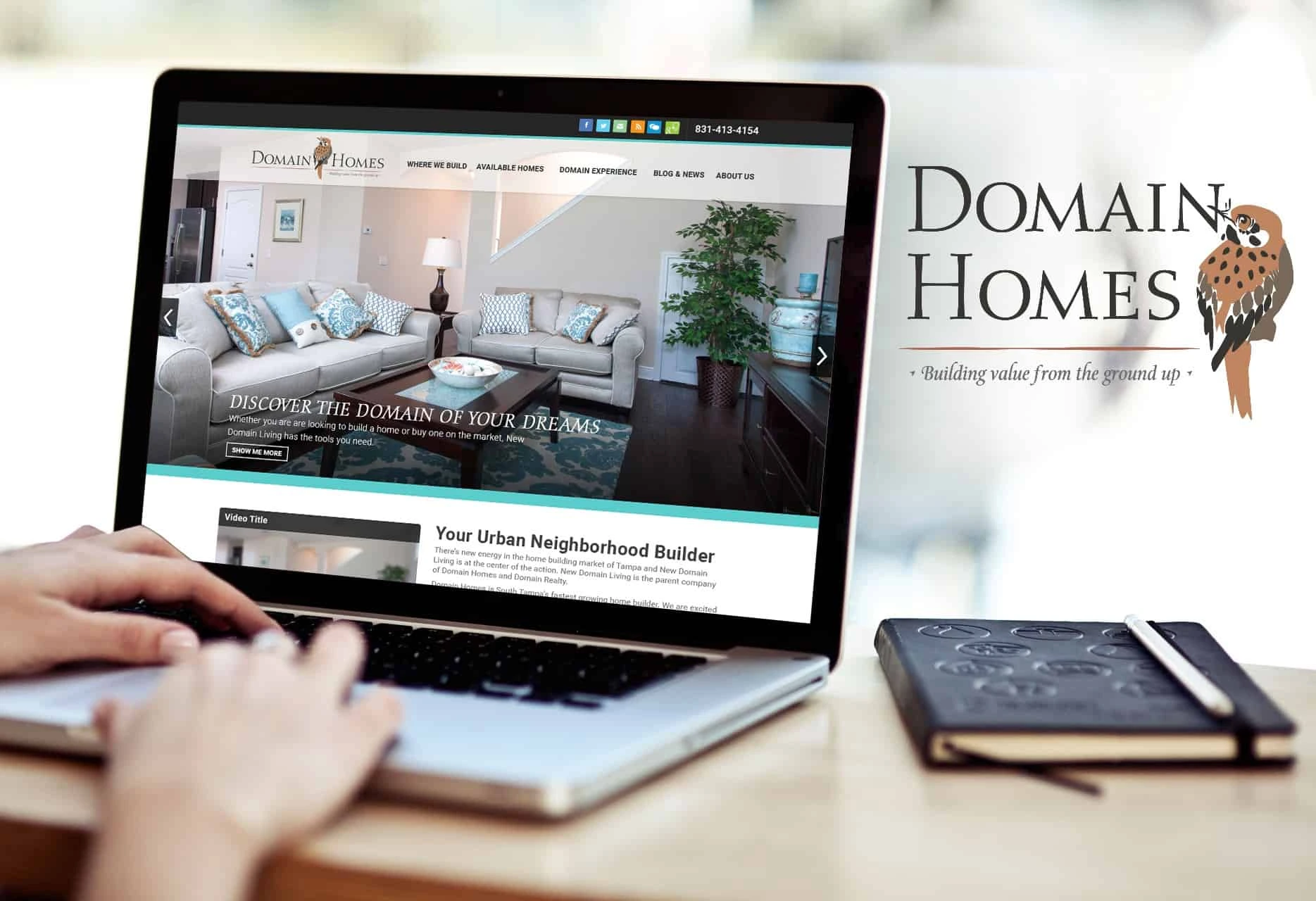 Domain Homes Builder Marketing Case Study - 250% Sales Revenue Growth & 300% increate in web conversion rate
