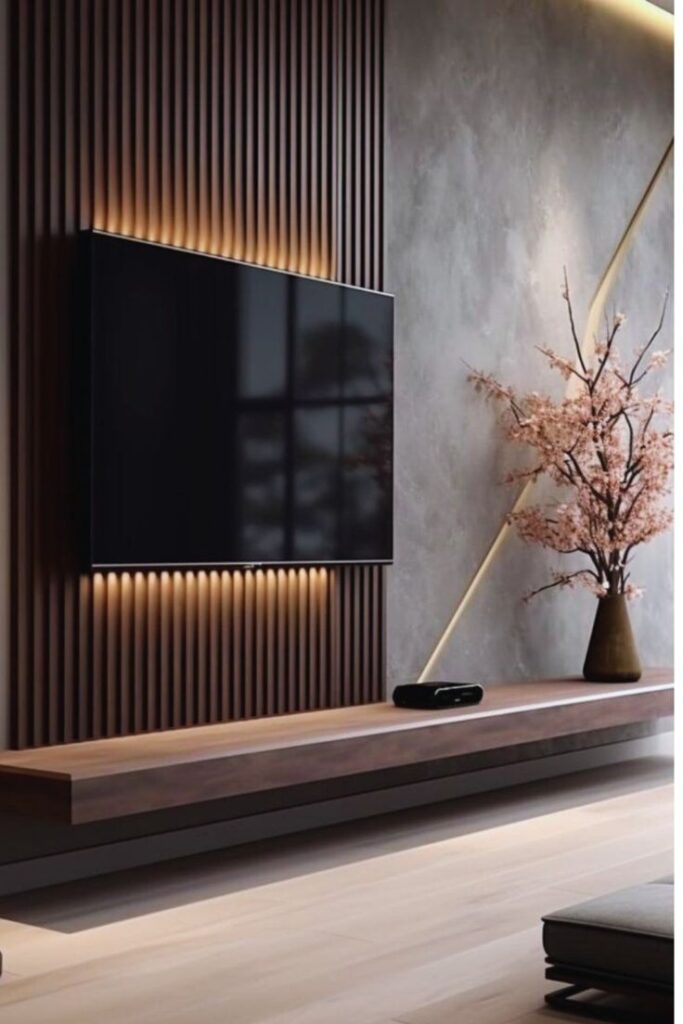 TV Units with Back Panels