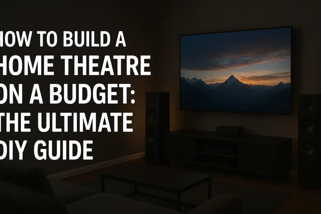 how to build a home theatre
