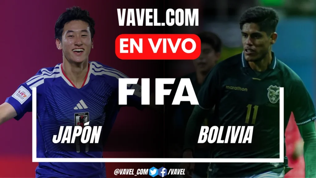 Japan Leads Bolivia 1–0 at Halftime in FIFA Friendly Ahead of 2026 World Cup