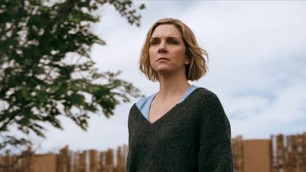 Rhea Seehorn as Carol Sturka in Vince Gilligan’s Pluribus series